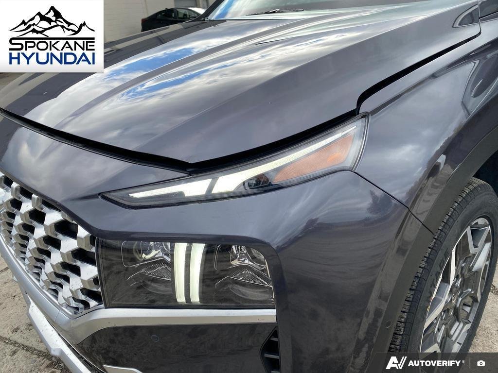 Certified Used 2022 Lagoon Blue Hyundai Limited image 11