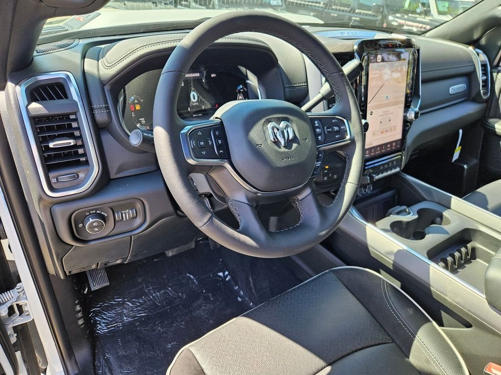 New 2026 Bright White Clear-Coat Exterior Paint RAM Laramie image 13