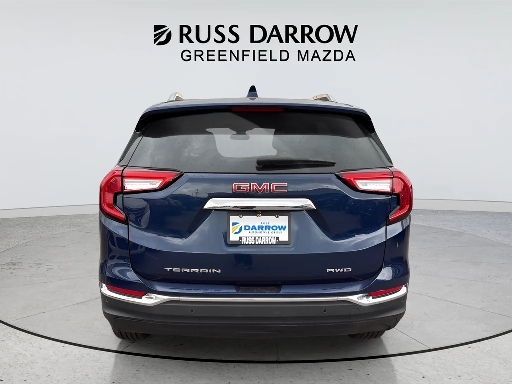 Used 2022 Blue GMC SLT image 4