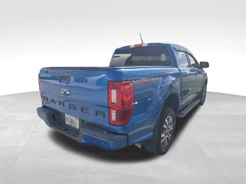 Used 2021 Blue Ford Lariat image 9