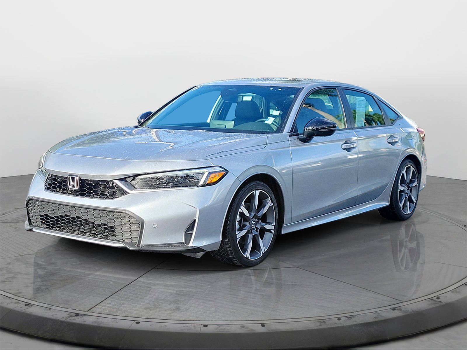 Certified Used 2025 Solar Silver Metallic Honda 4D HYBRID SPORT TOURING image 34