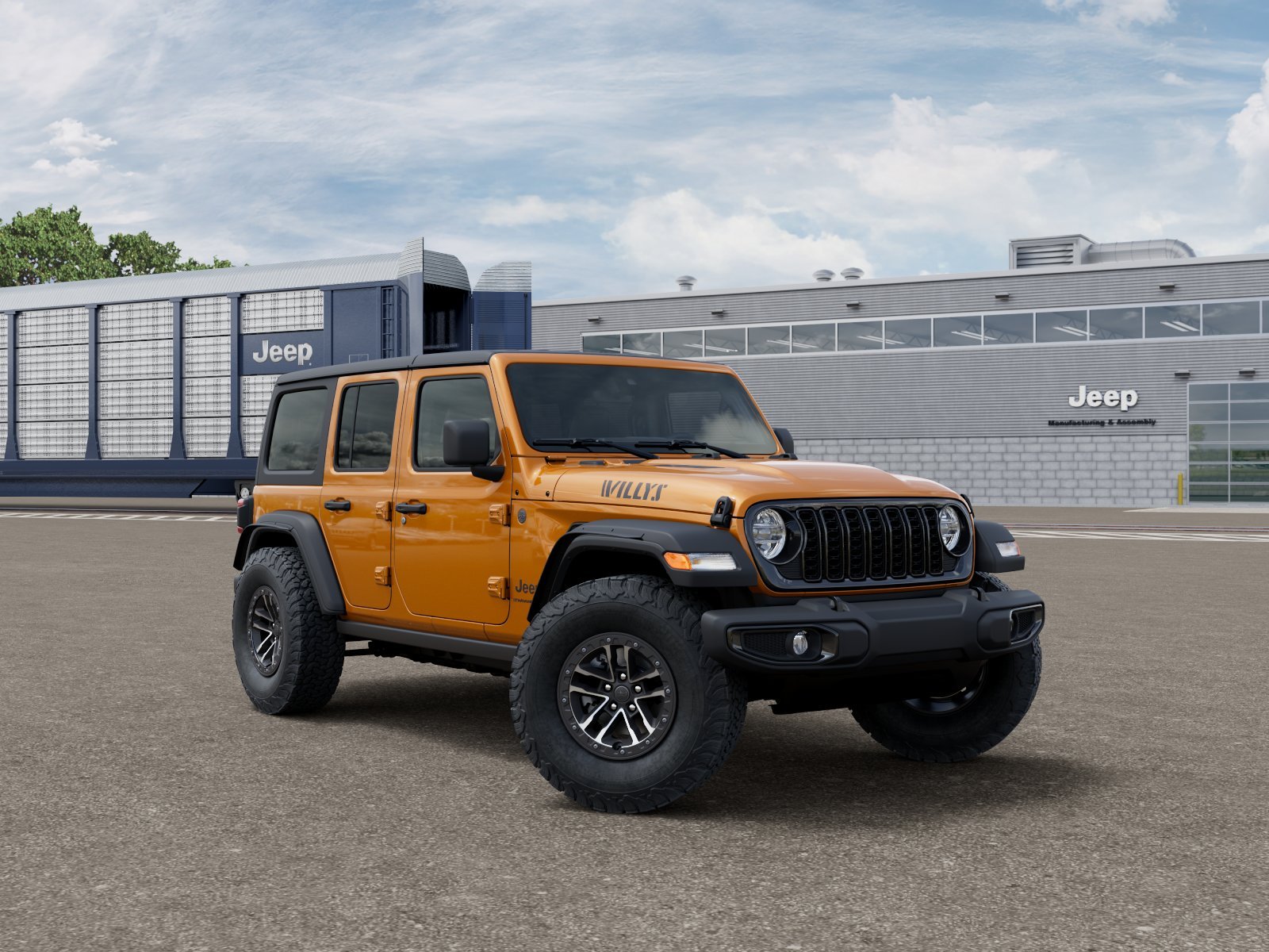 New 2026 Goldilocks Exterior Paint Jeep Willys image 3