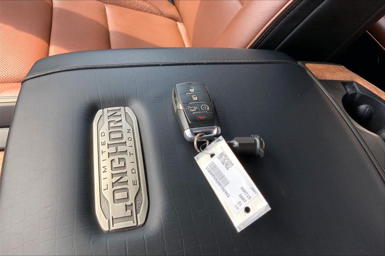 Certified Used 2021 Billet Silver Clearcoat Metallic Ram Longhorn image 14