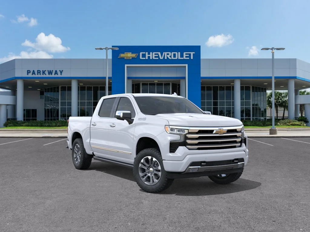 New 2026 Polar White Tricoat Chevrolet High Country image 1