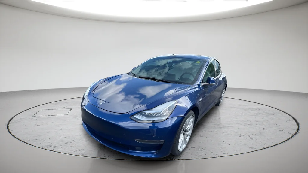 Used 2020 Blue Tesla Long Range image 9