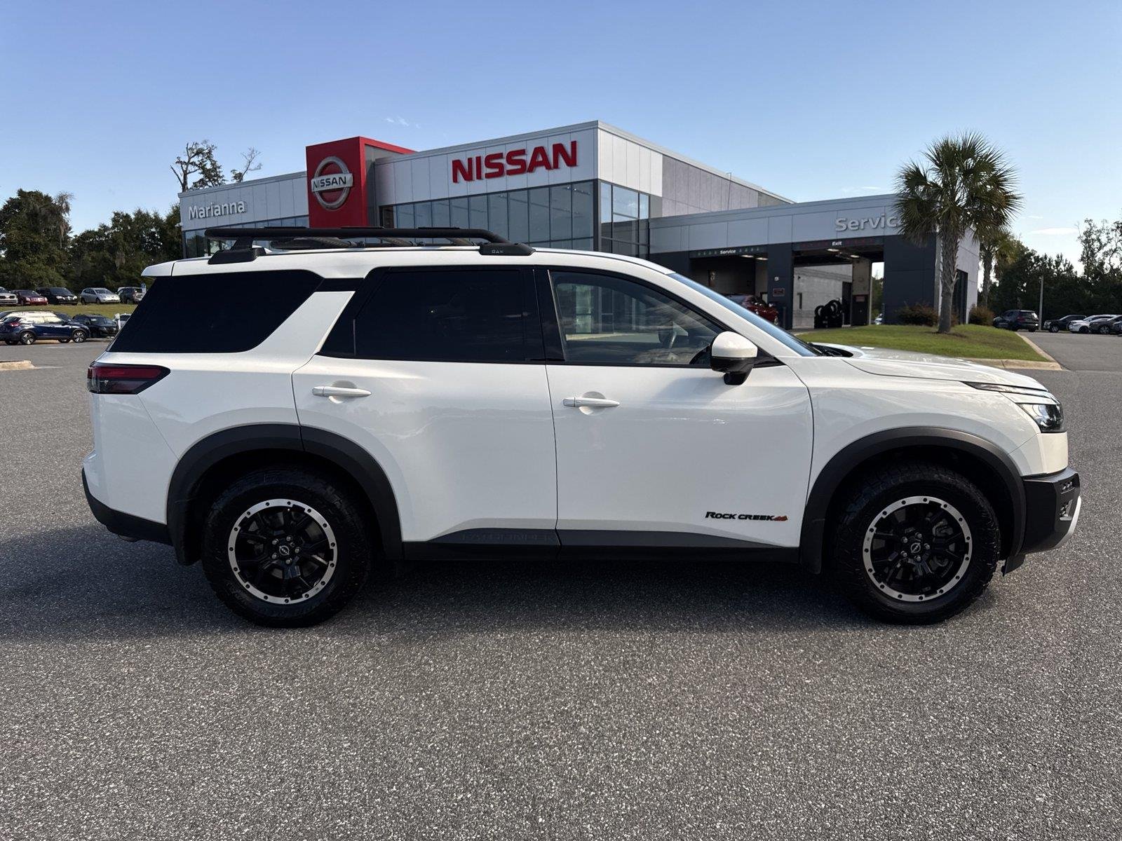 Used 2025 Glacier White Nissan Rock Creek image 2