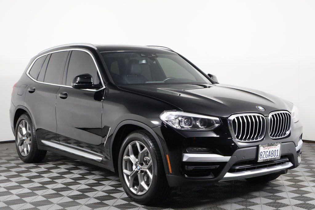 Certified Used 2021 Jet Black BMW sDrive30i image 3