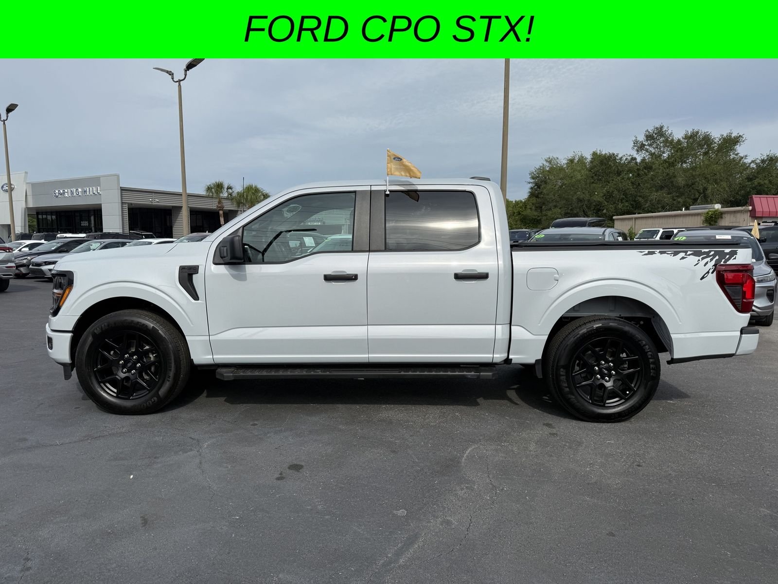 Certified Used 2025 Space White Metallic Ford STX image 8
