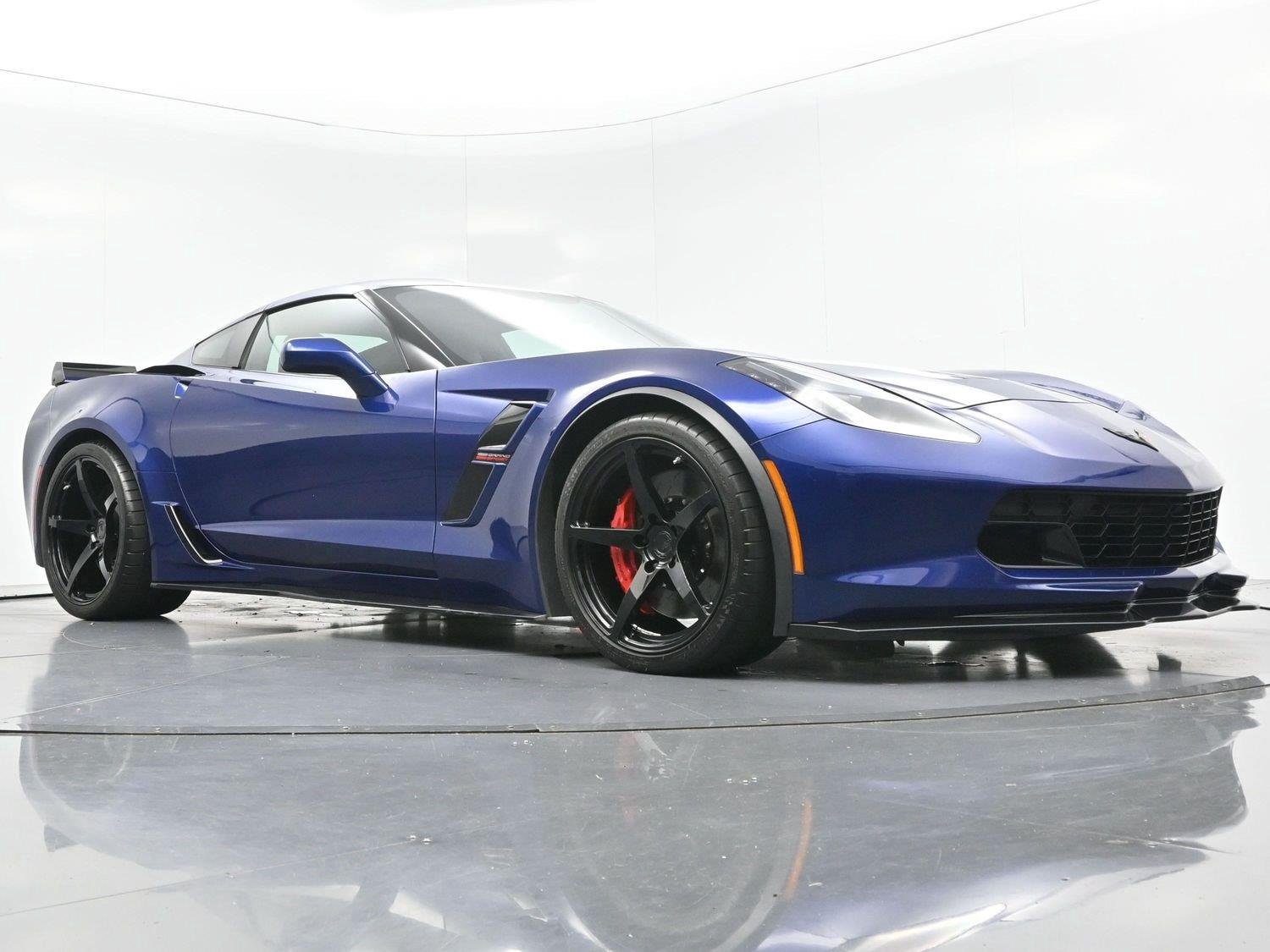 Used 2017 Admiral Blue Metallic Chevrolet Grand Sport 1LT image 43