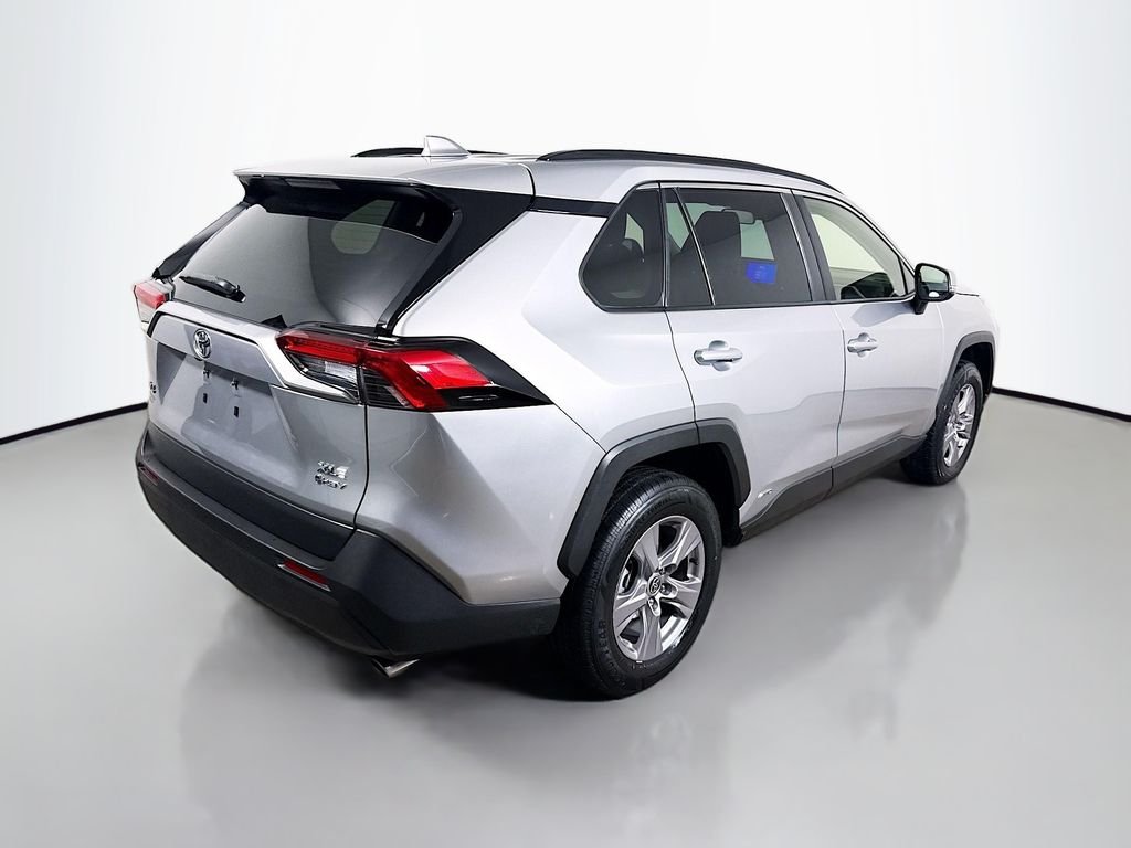 Used 2025 Silver Sky Metallic Toyota Hybrid XLE image 7