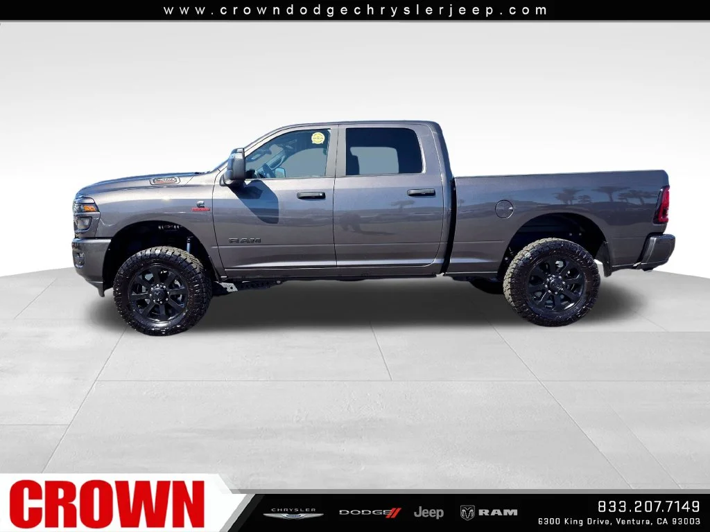 New 2026 Granite Crystal Metallic Clear-Coat Exterior Paint RAM Big Horn image 38