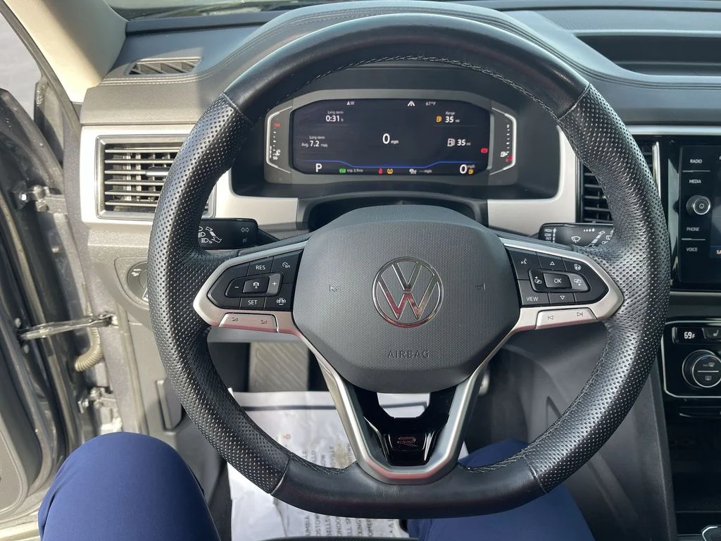 Used 2021 Gray Volkswagen 3.6L V6 SEL Premium R-Line image 18