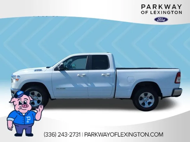 Used 2021 White Ram Big Horn/Lone Star image 2