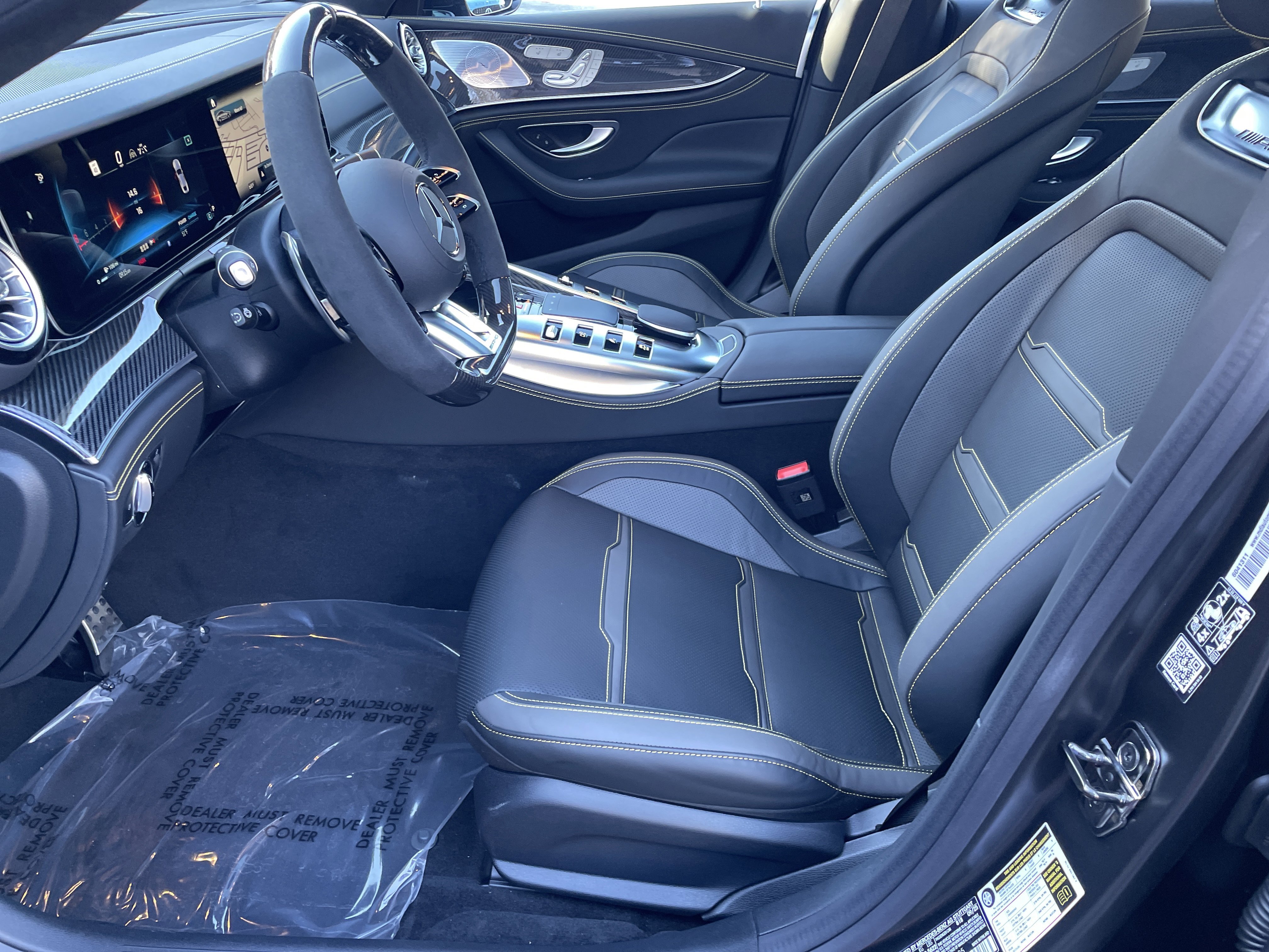 New 2026 MANUFAKTUR Graphite Grey Magno Mercedes-Benz AMG® GT 53 4-Door Coupe image 20