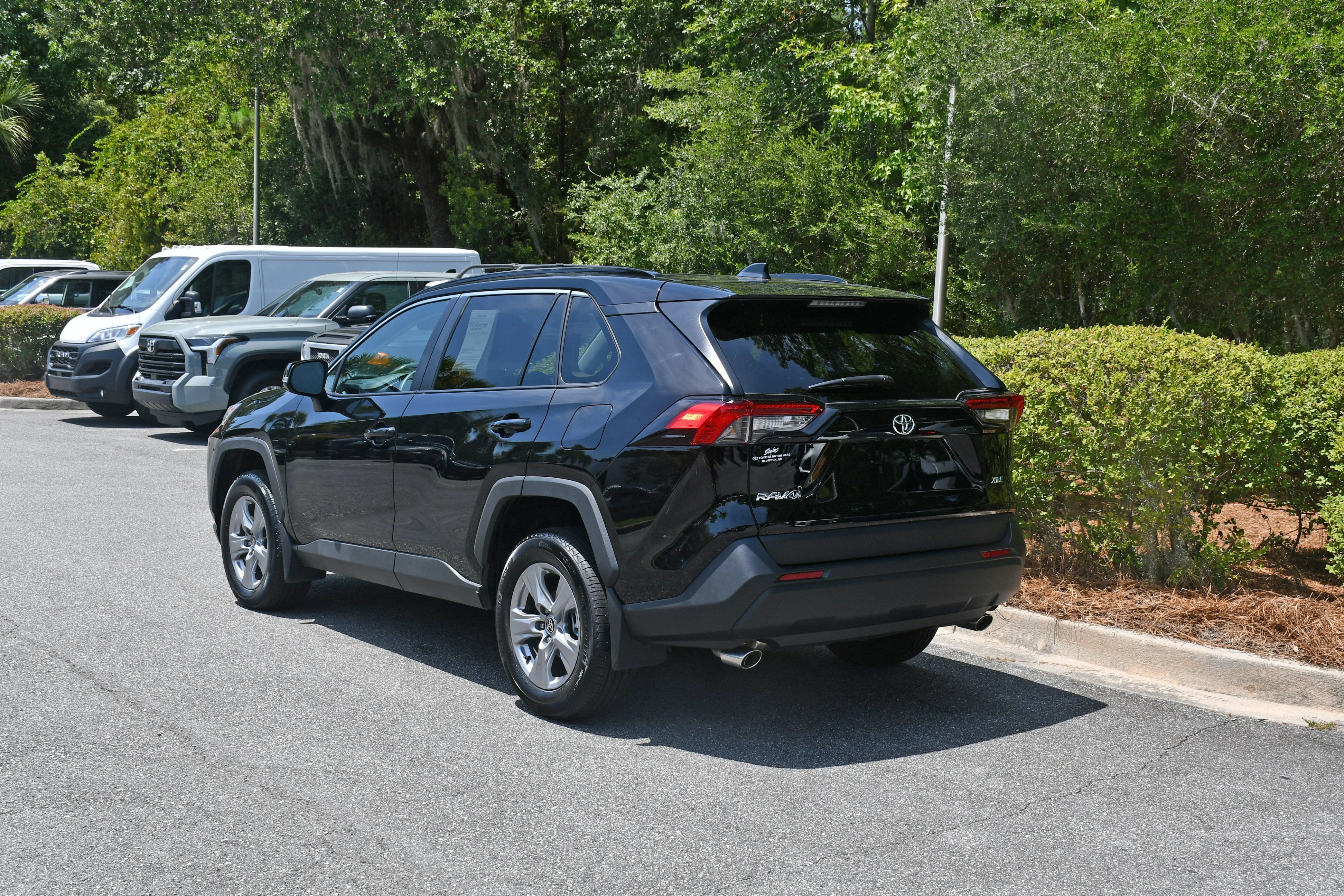 Certified Used 2025 Black Toyota XLE image 3