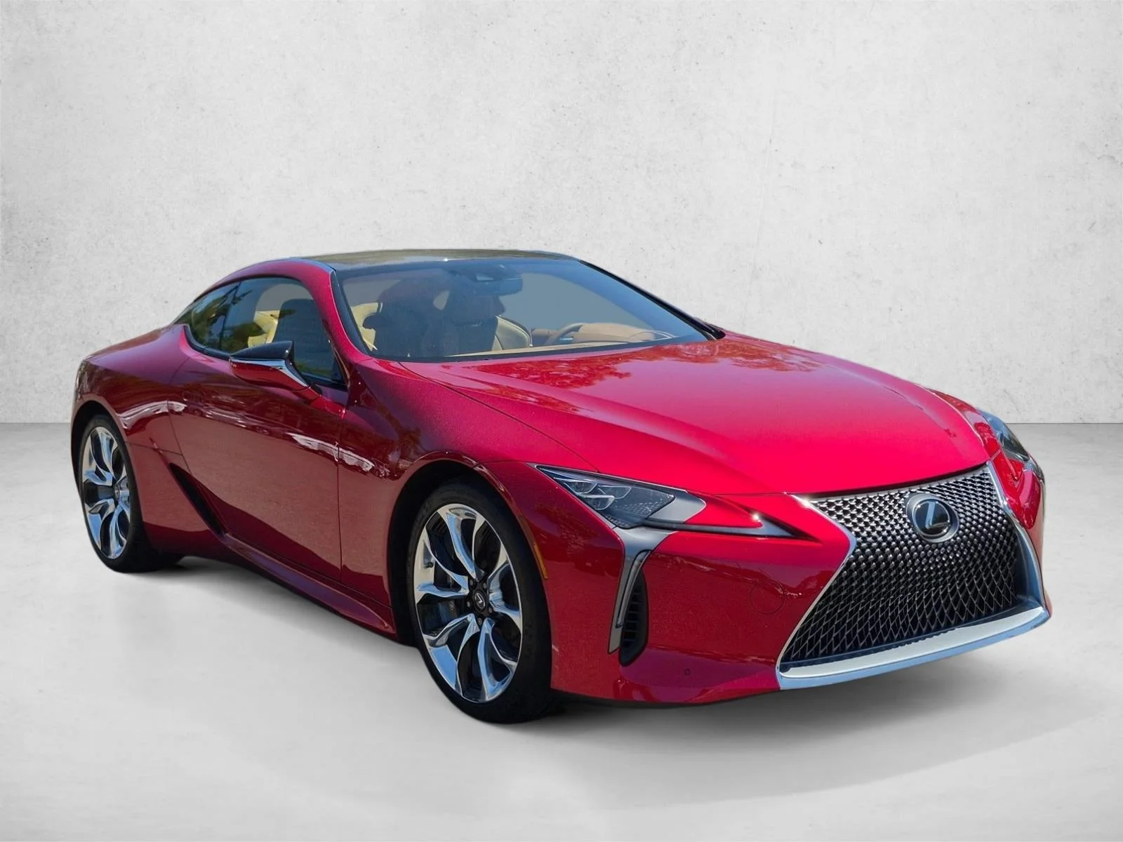 Used 2018 Infrared Lexus LC 500 image 4