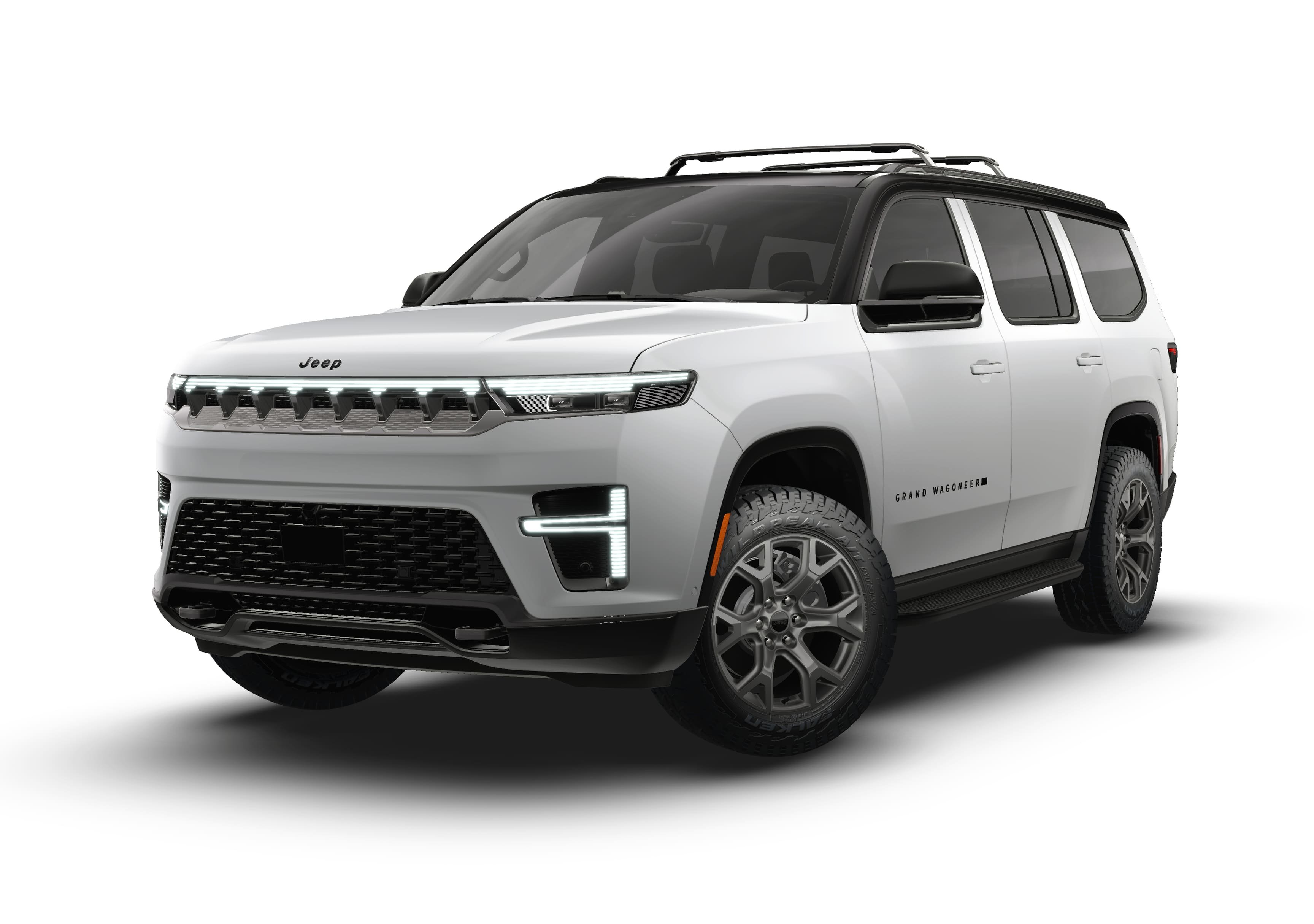 New 2026 Bright White Clear-Coat Exterior Paint Jeep Upland image 1