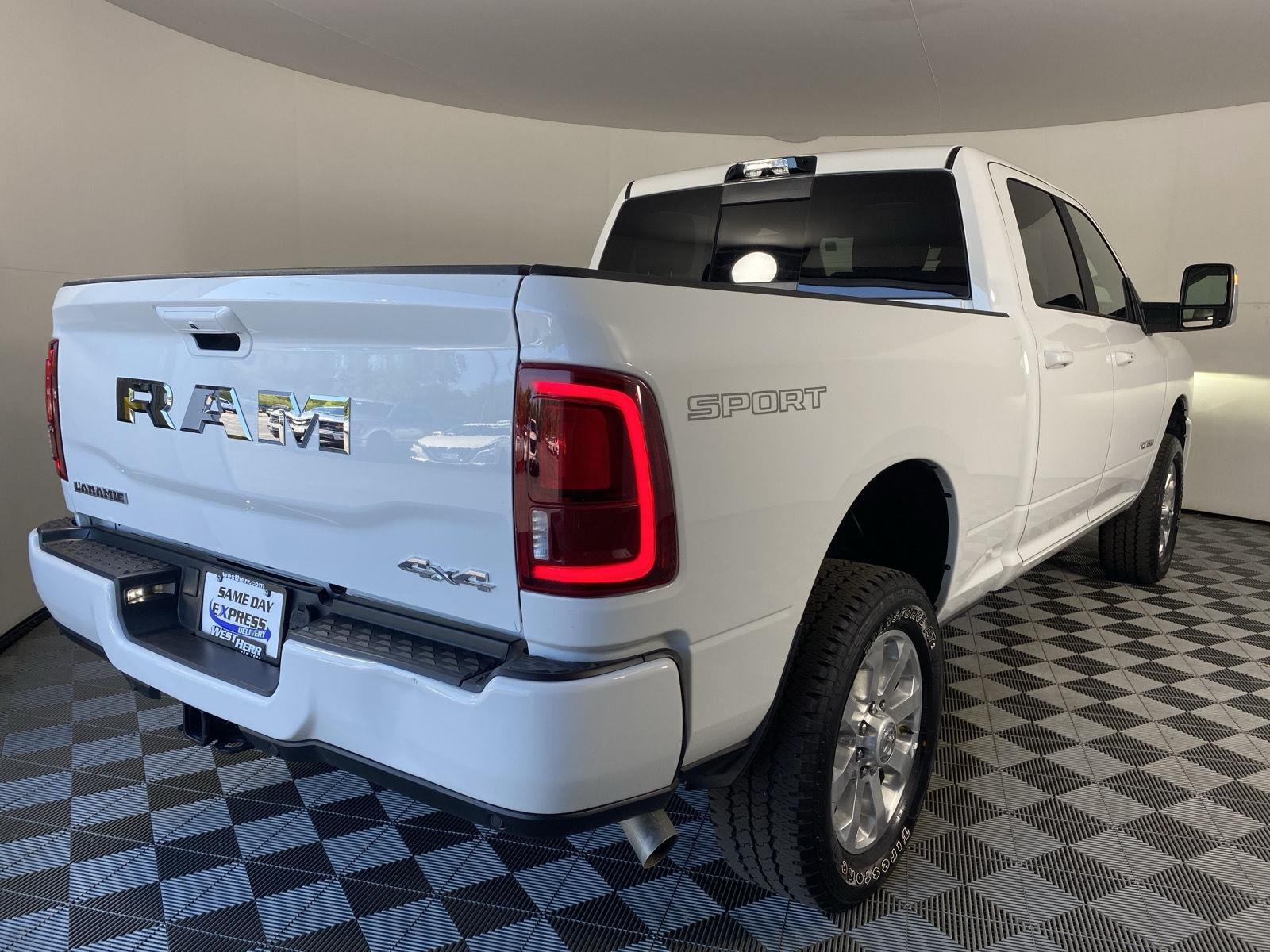 Used 2026 Bright White Clearcoat Ram Laramie image 6