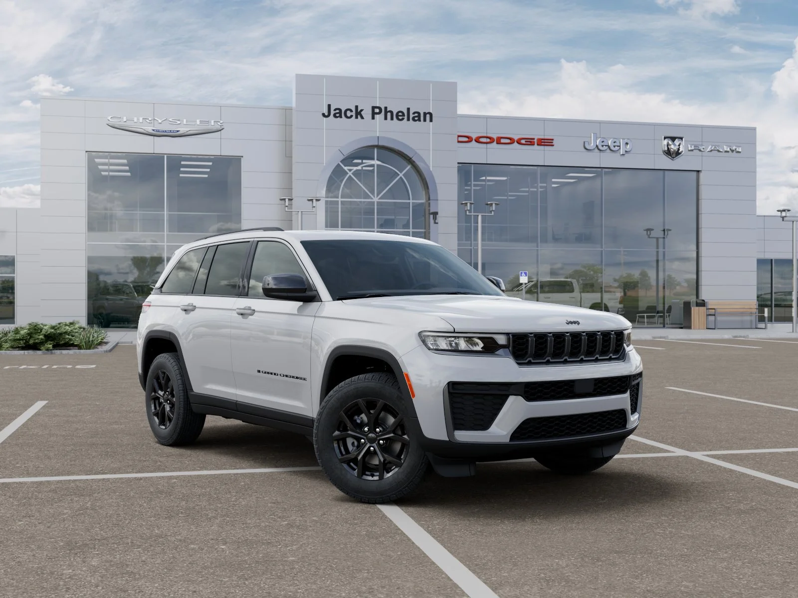 New 2026 Bright White Clear-Coat Exterior Paint Jeep Altitude image 37