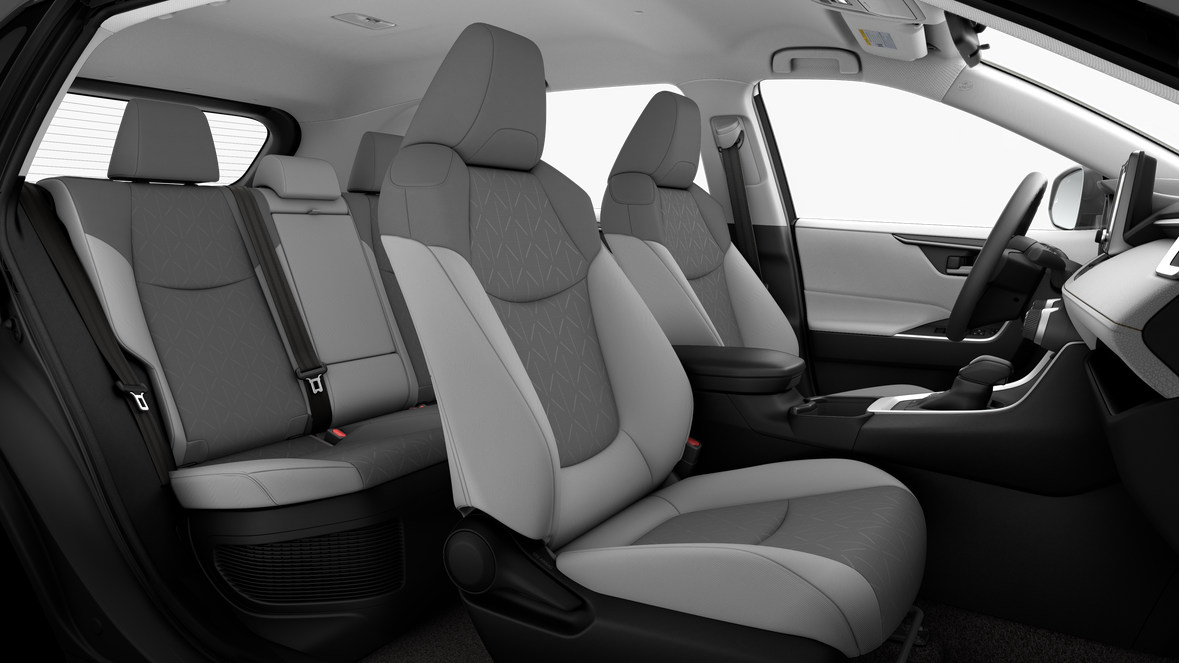 New 2025 Midnight Black Metallic Toyota Hybrid XLE image 6
