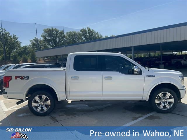 Used 2018 White Platinum Metallic Tri-Coat Ford Platinum image 6