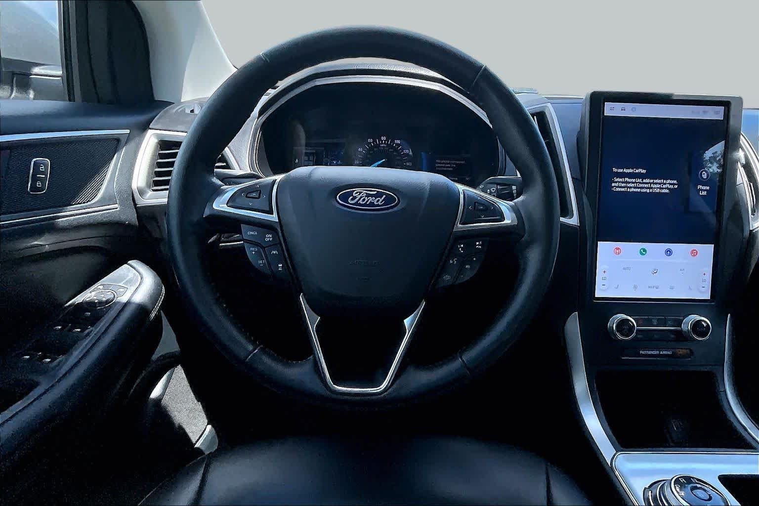 Used 2022 Iconic Silver Metallic Ford SEL image 6