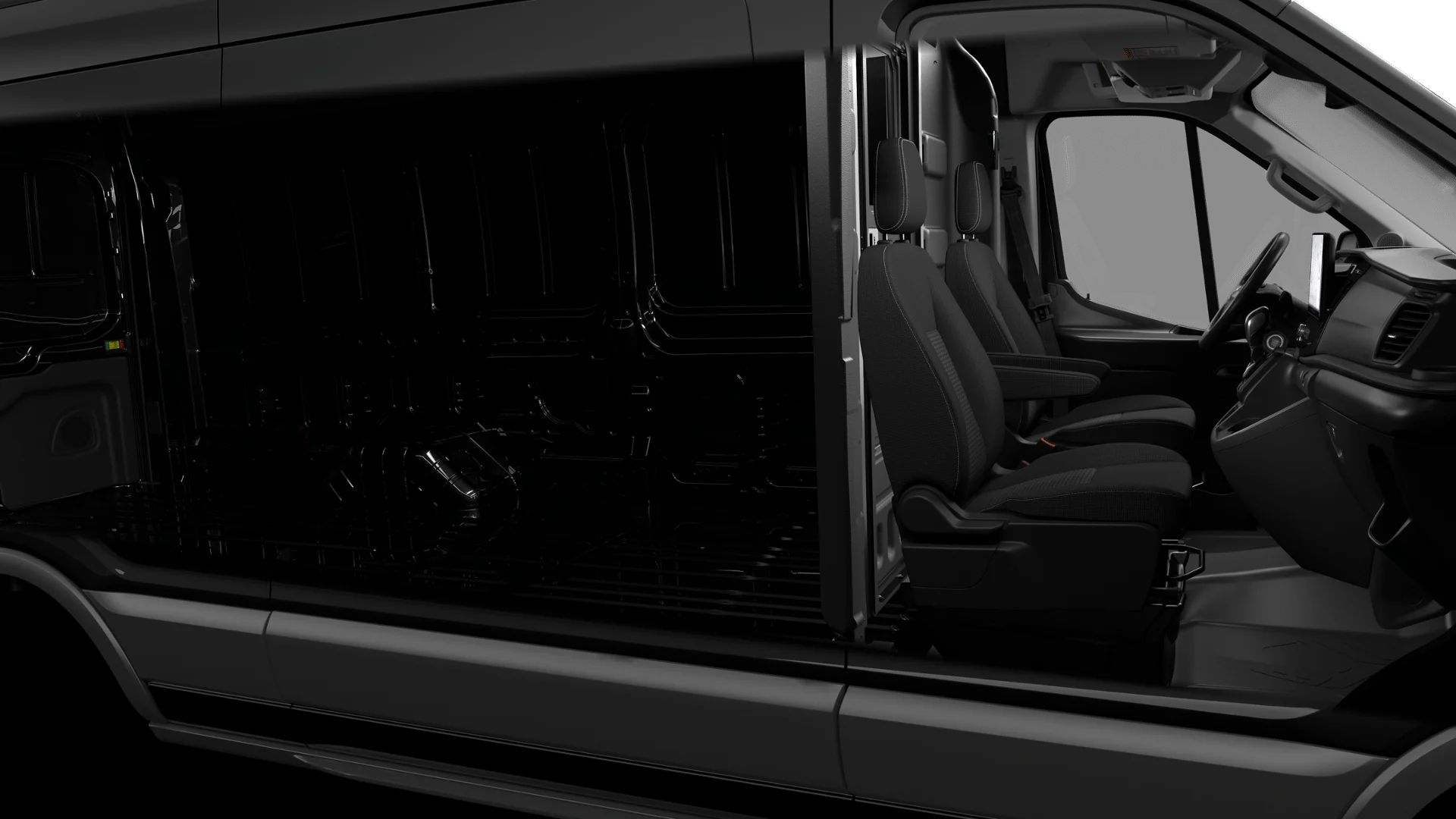 New 2027 Agate Black Metallic Ford Cargo Van image 6
