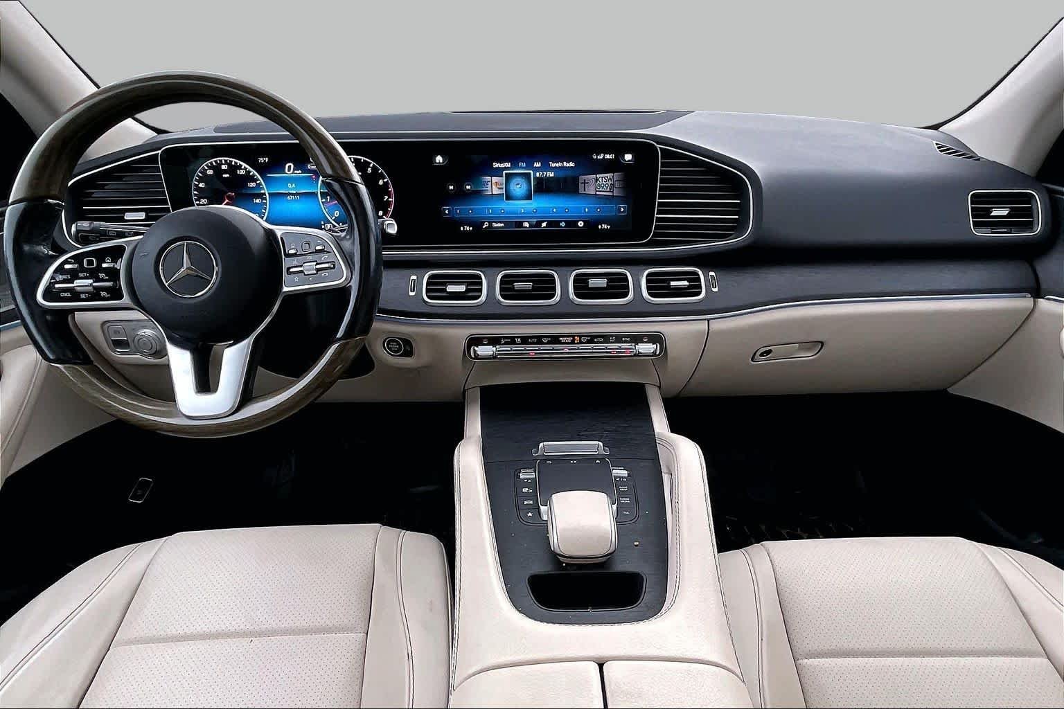 Certified Used 2022 MANUFAKTUR Diamond White Bright Mercedes-Benz GLE 350 image 14