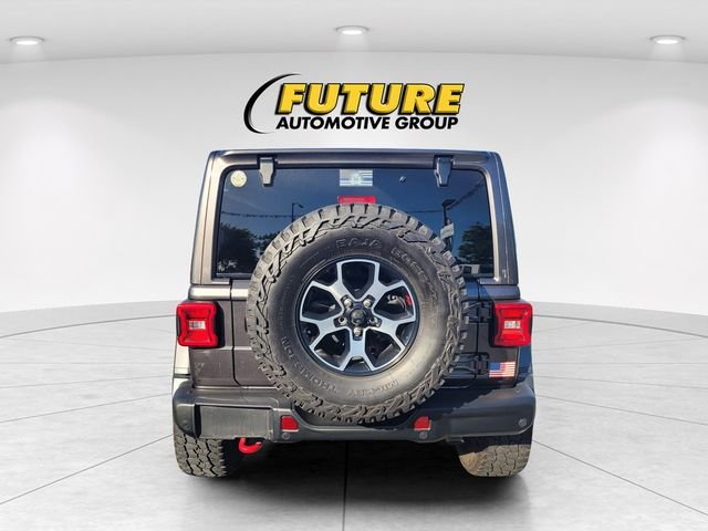 Used 2021 Gray Jeep Unlimited Rubicon image 4