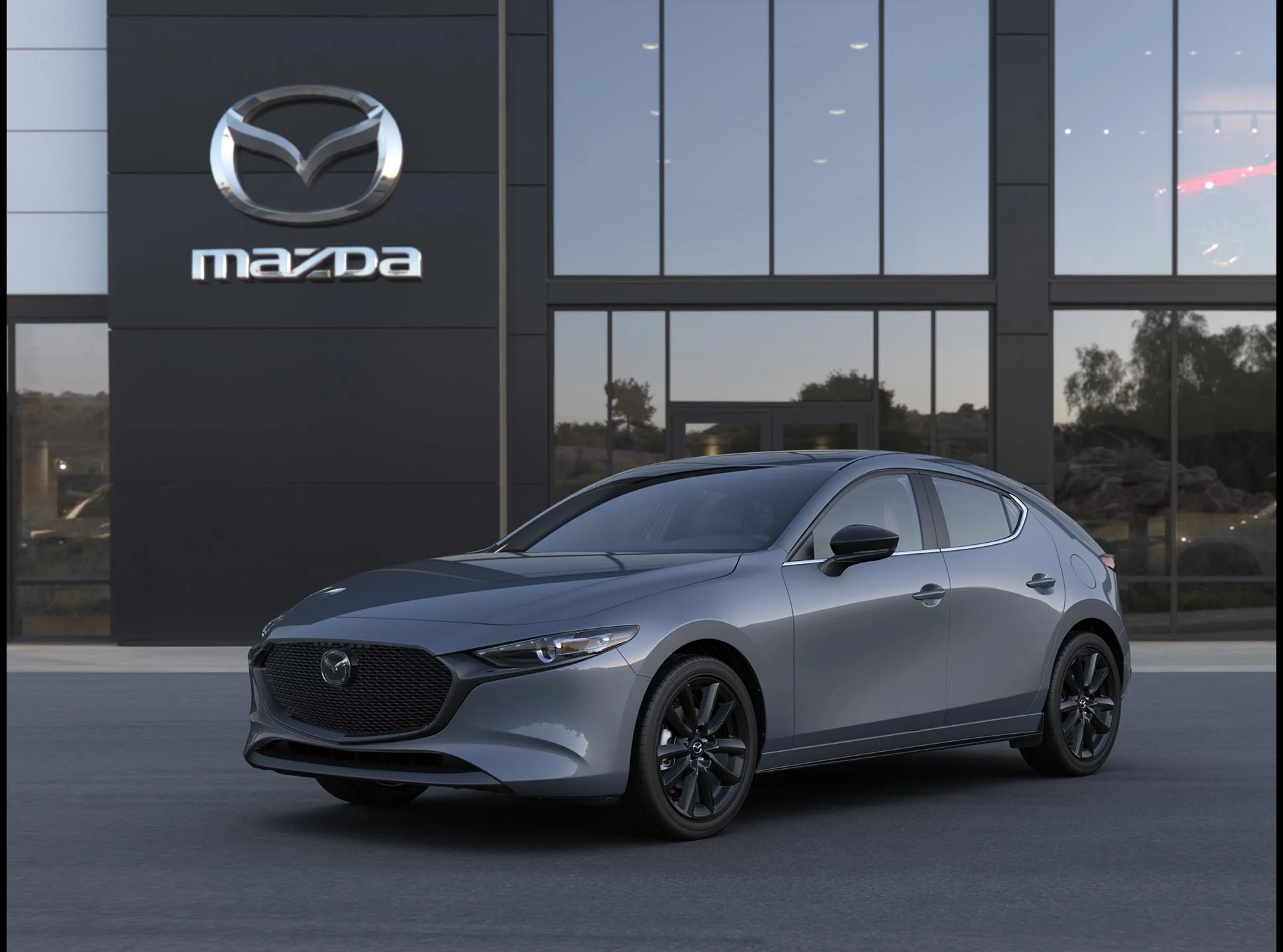 New 2026 Polymetal Gray Metallic Mazda 2.5 S Carbon Edition AWD image 1