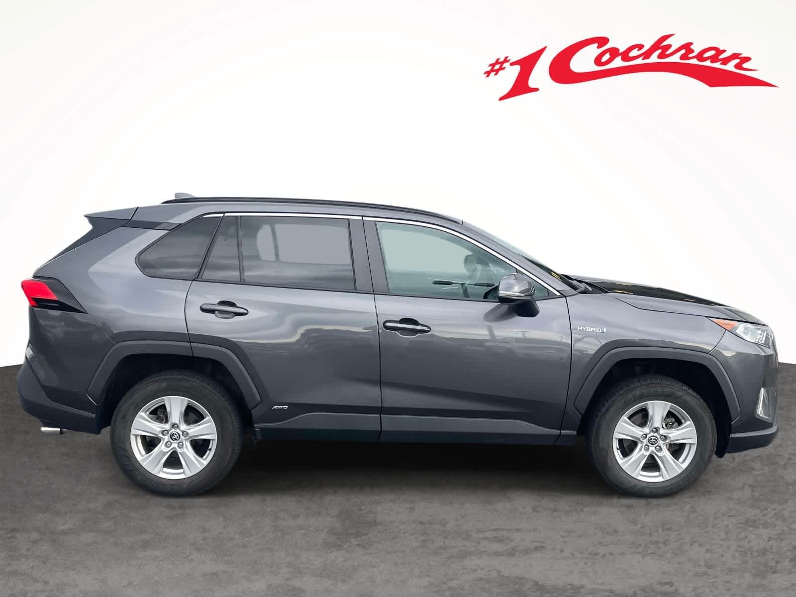 Used 2021 Magnetic Gray Metallic Toyota Hybrid XLE image 8