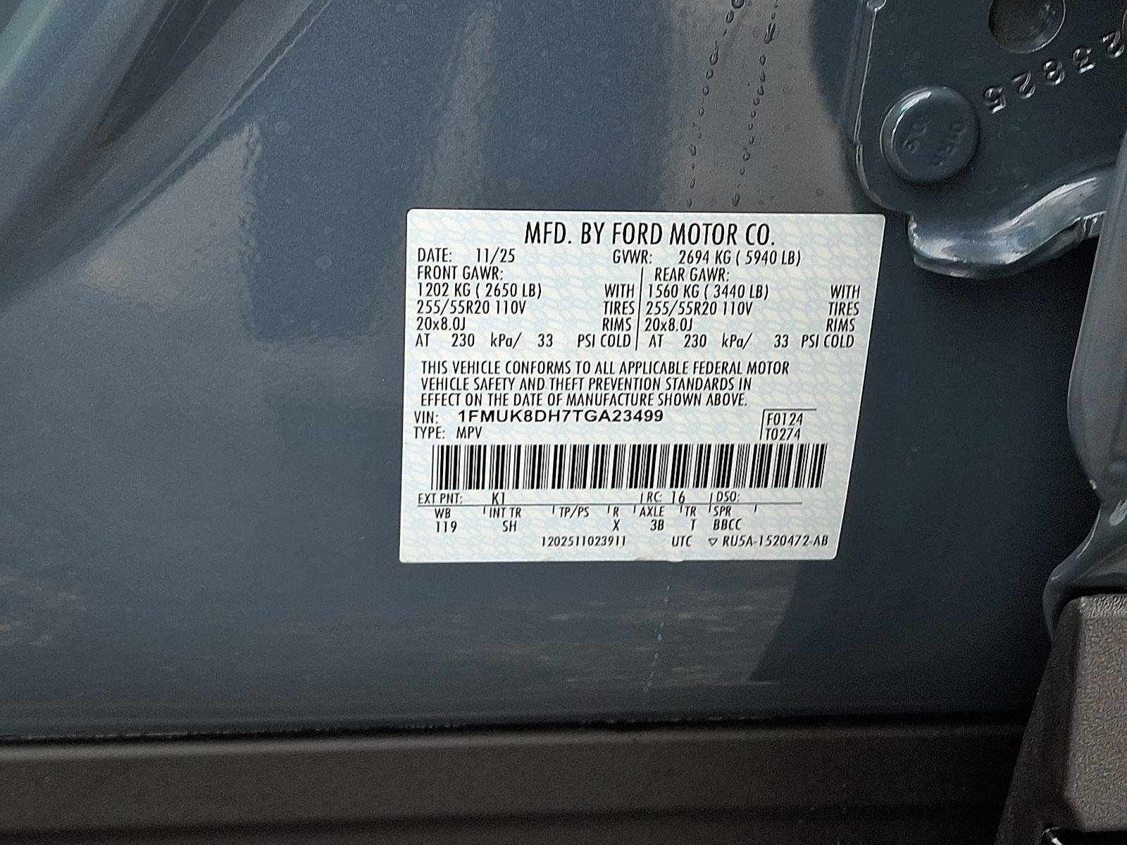 New 2026 Vapor Blue Metallic Ford Active image 19