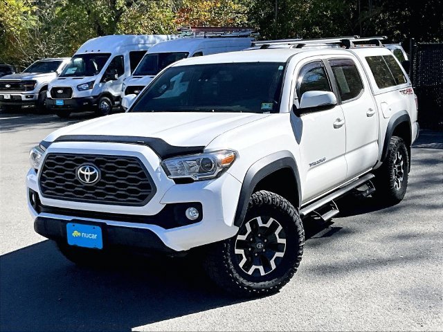 Used 2021 Super White Toyota TRD Off-Road image 3