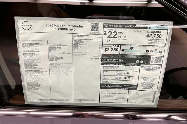 New 2026 Boulder Gray Pearl Nissan Platinum image 40