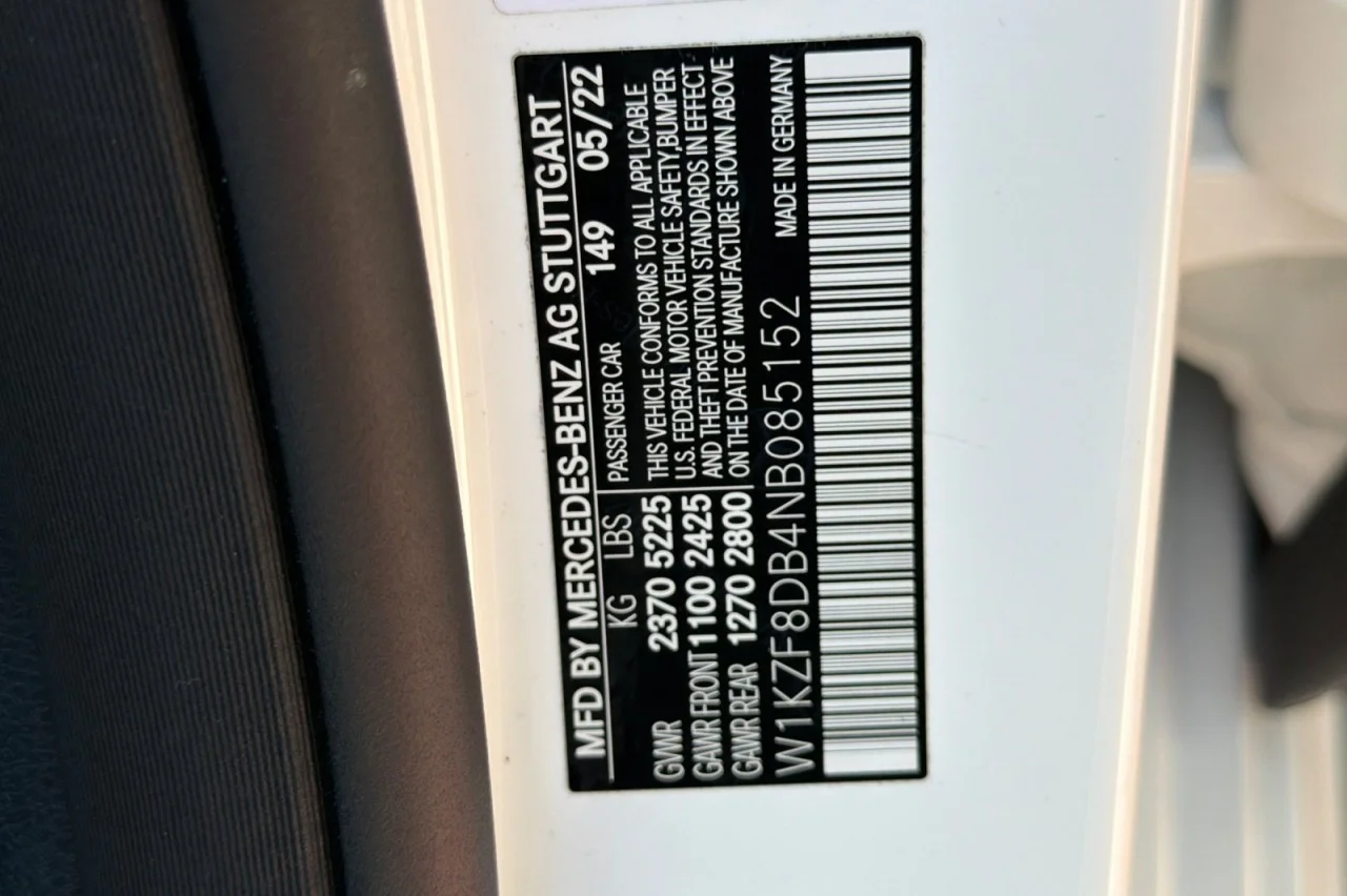 Certified Used 2022 Polar White Mercedes-Benz E 350 image 28