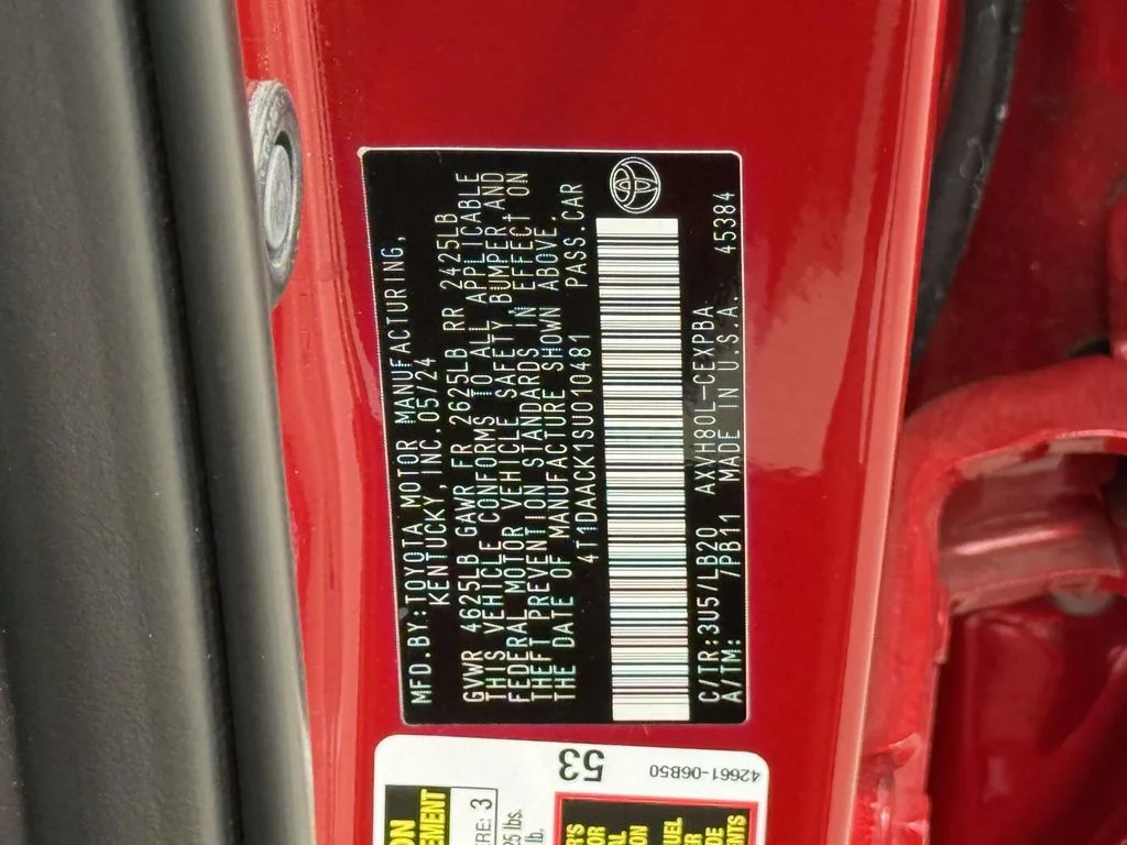 Used 2025 Red Toyota XSE image 32