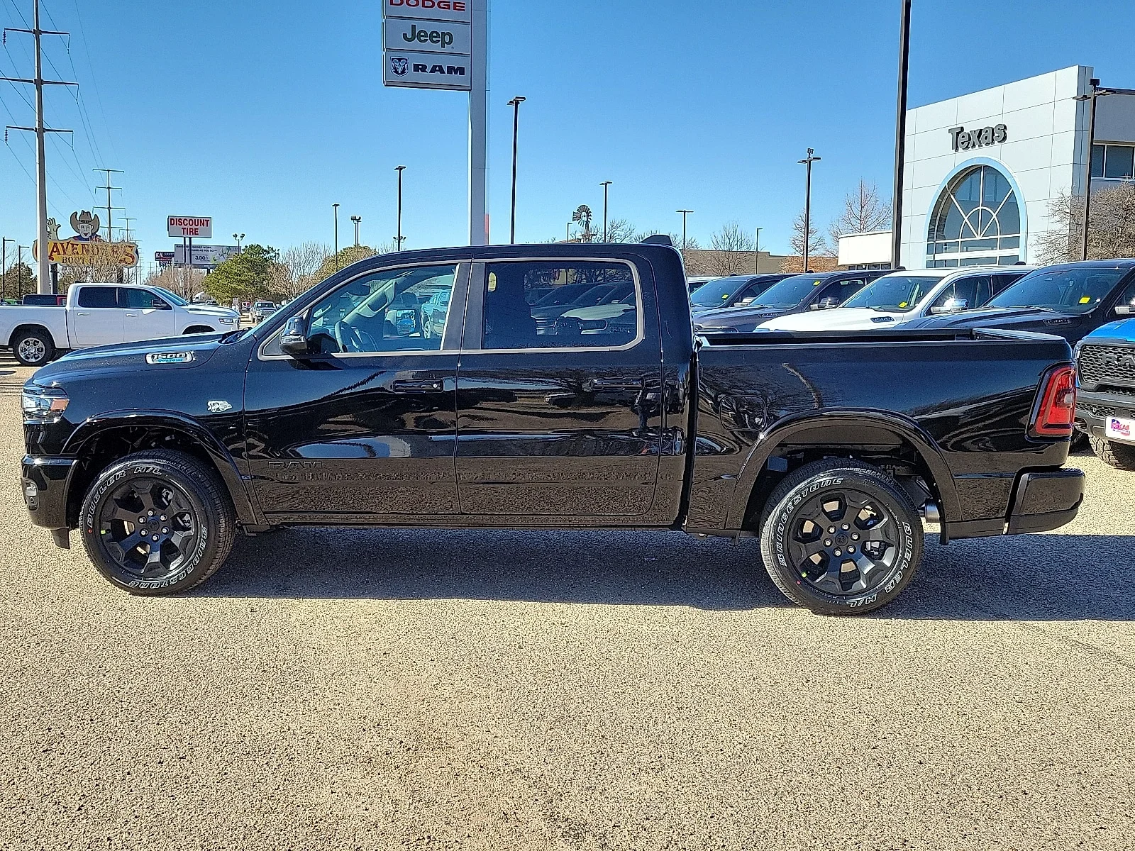 New 2026 PXJ Diamond Bla Ram LONE STAR CREW CAB 4X4 5