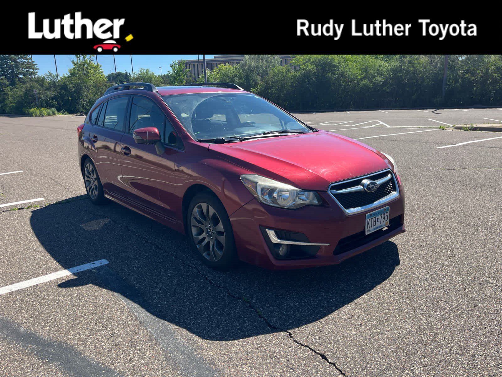 Used 2015 Venetian Red Pearl Subaru 2.0i Sport Premium image 1
