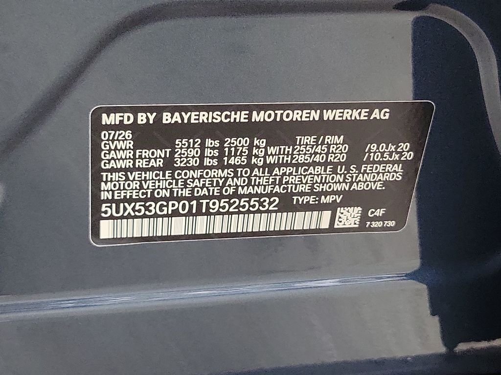 New 2026 Arctic Race Blue metallic BMW 30 xDrive image 19