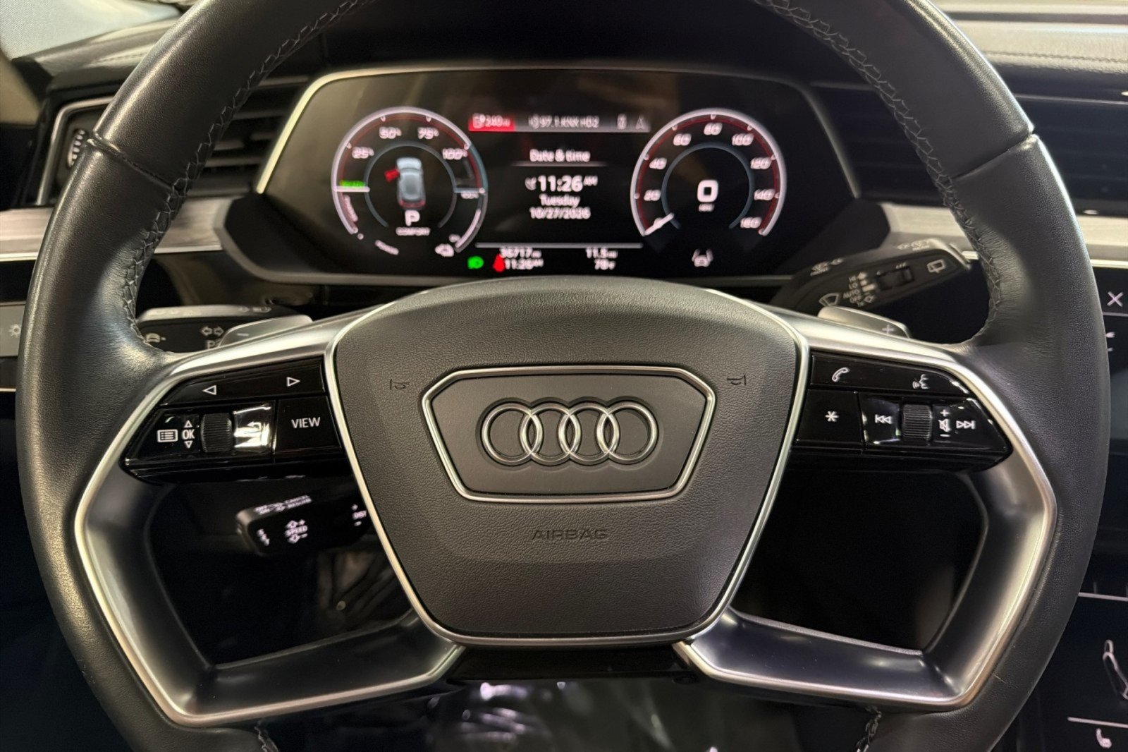 Used 2024 Mythos Black Metallic Audi Premium quattro image 21