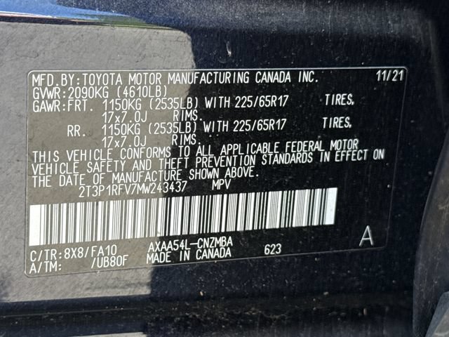 Used 2021 Blueprint Toyota XLE image 12