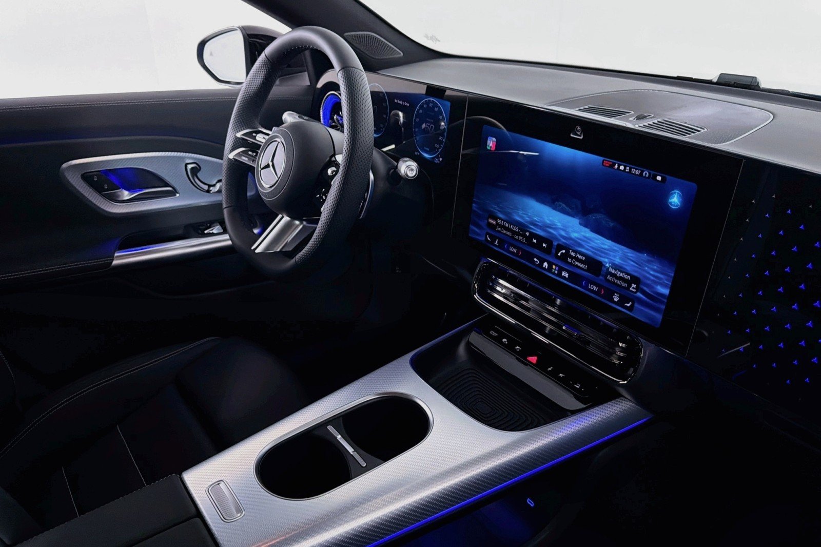 New 2027 Sky Blue Metallic Mercedes-Benz CLA 250+ Electric RWD image 15