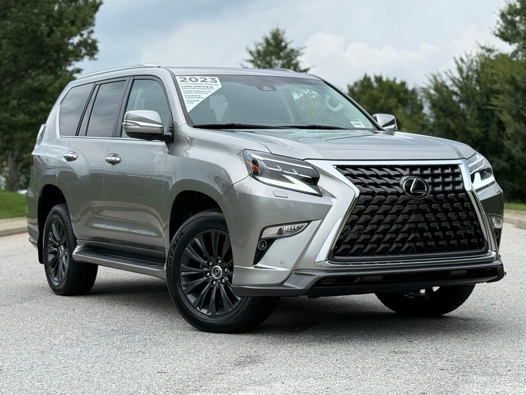 Certified Used 2023 ATOMIC SILVER Lexus 460 image 2