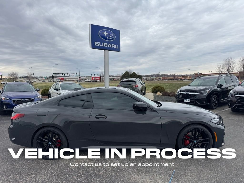 Used 2022 BMW 4 Series M440i with VIN WBA13AR04NCJ89436 for sale in Rochester, Minnesota