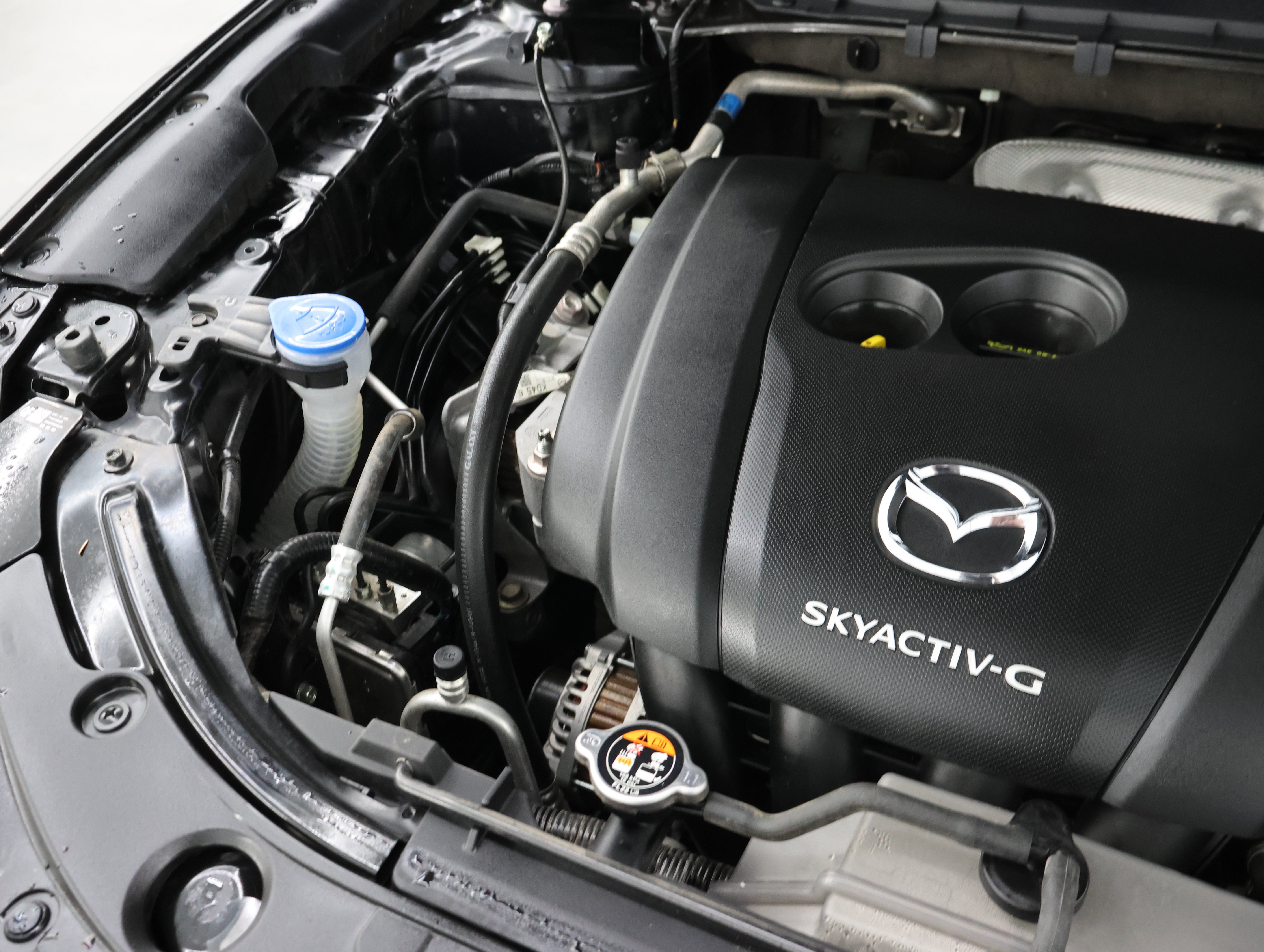 Used 2024 Jet Black Mica Mazda 2.5 S Select Package AWD: S SELECT-AWD-NAV-HEATED LEATHER-BACKUP CAM-BLIND SPOT-1 OWNER image 18