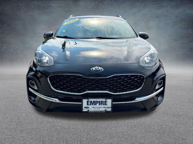 Used 2021 Black Cherry Kia EX image 10