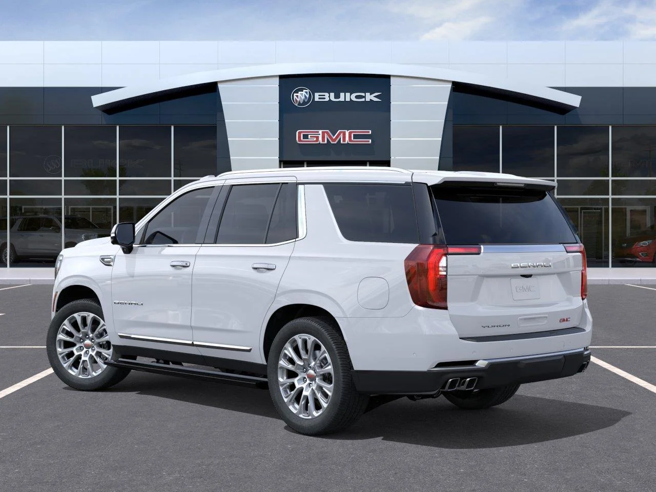 New 2026 Glacier White Tricoat GMC Denali image 3
