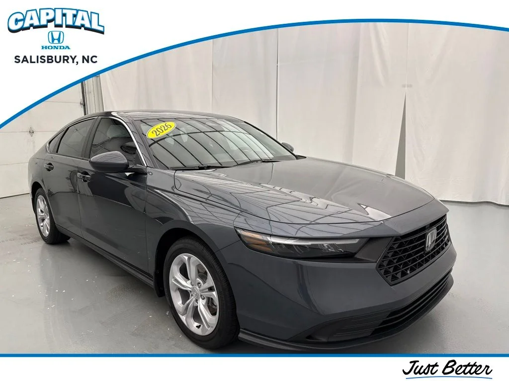 New 2026 Meteorite Gray Metallic Honda LX image 1
