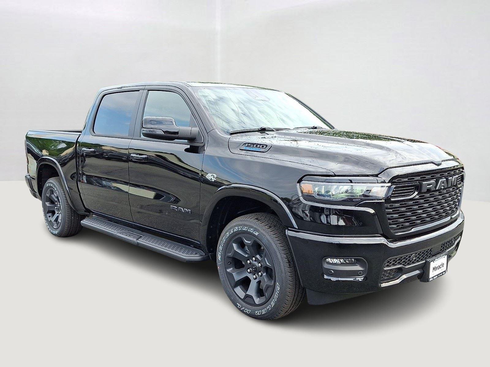 New 2026 Diamond Black Crystal Pearlcoat RAM Big Horn image 2