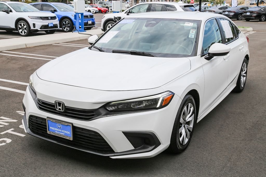 Certified Used 2022 Platinum White Pearl Honda LX image 3